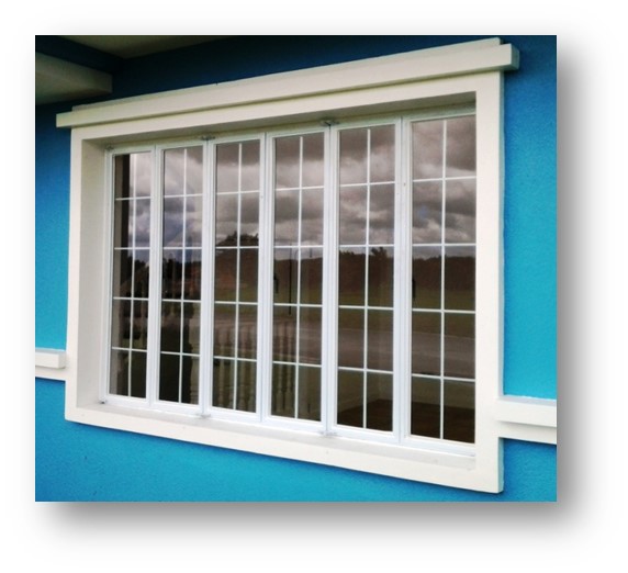 Steel and Jalousie Window - 1